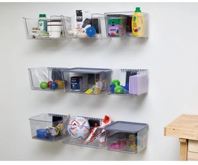 Újrahasznosított műanyag fali tárolódoboz iD Wallspace - iDesign