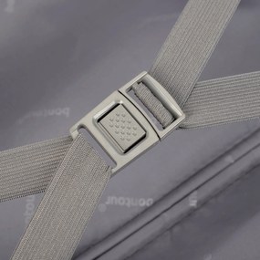 BONTOUR “SPINNER” Nagy Duplakerekes Gurulós bőrönd, 76x50,5x29,5 cm, Fekete