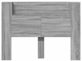 Fejtámla polcokkal Szürke Sonoma 140 x 16,5 x 103,5 cm Faanyag