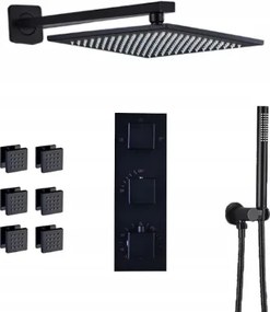 Falsík Alatti Termosztát Hidromasszázs Esőztető Szett 30 CM