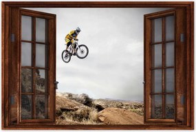 Poszterek 90x60 Ugrálás kerékpáron