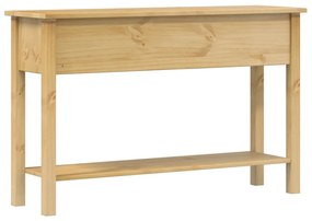 Corona tömör fenyőfa konzolasztal 114 x 34,5 x 73 cm