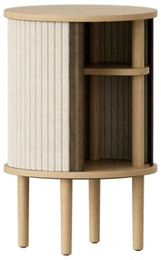 Tölgyfa kerek tárolóasztal ø 38 cm Audacious – UMAGE