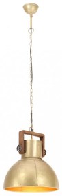 kerek sárgaréz ipari függőlámpa 25 W 40 cm E27