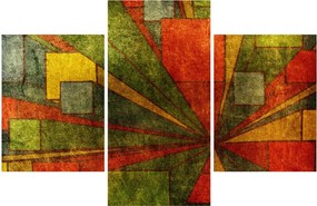 A geometriai absztrakció képe (90x60 cm)