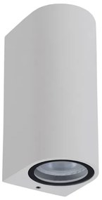 Lucide 69801/02/31 - Kültéri fali lámpa ZARO 2xGU10/35W/230V IP44 fehér