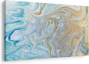 Kép - Kék márvány (90x60 cm)