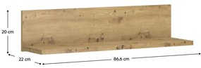 Falipolc IRON (artisan tölgy). 1091580
