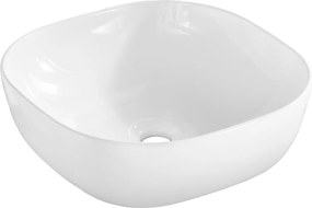 Keråmia mosdó pultra Smile 42 cm fehér