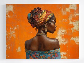 Vászonkép Canvas Portré Nő Figura Lány Afrikai 100x75