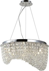 AZZARDO 1284 CARMEN Modern Led Függesztett Lámpa G9 IP20