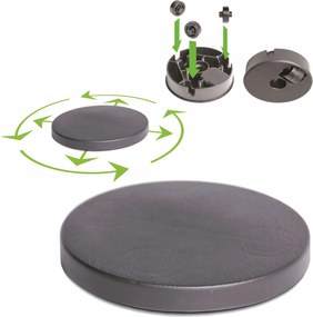 Kerek állvány kerek mozgatható virágtartó