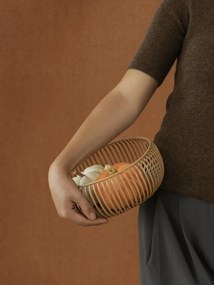Tál, M-es méret, LITO kollekció | Ma 9,5 cm, Ø 25 cm - Indiai barna - Blomus