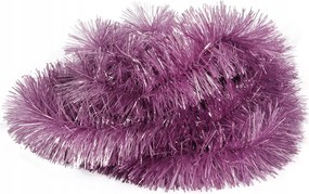 Prémium Karácsonyfalánc Rózsaszín 3m Fémezett Goliat Lengyel Gyártás