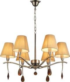 Prezent OXFORD II. 64328 Csillár 6x40W/E14 IP20