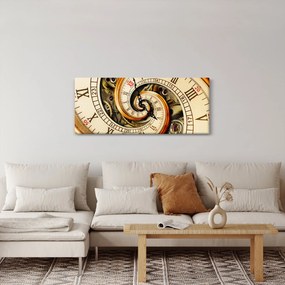Egy óra képe (120x50 cm)