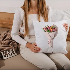 EMI Tulips díszpárna 40x40 cm