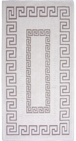 Versace szürkésbézs pamutszőnyeg, 80 x 200 cm - Vitaus