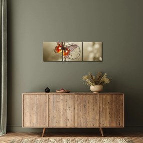 Pillangó képe (órával) (90x30 cm)