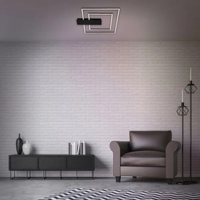 Briloner 3545-015 - LED Dimmelhető mennyezeti lámpa NICO LED/25W/230V fekete