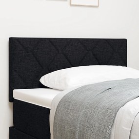 Fejtámla Gyémánt Blokkok Design Fekete 100 cm Szövet