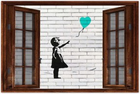 Poszterek 90x60 Banksy Graffiti