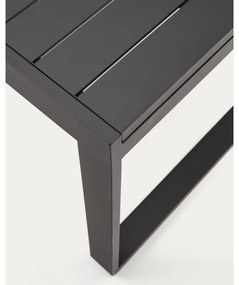 Fém kerti étkezőasztal 100.5x220 cm Galdana – Kave Home