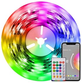 Immax NEO 07726L-LED RGB+CCT 24W/230V 5m IP65 Wi-Fi Tuya+DO dimmelhető szalag 07726L