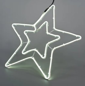 Karácsonyi csillag 360 Led hideg fehér 55 cm