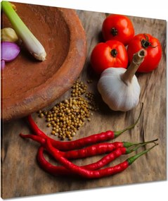 Vászonkép 80x80 Konyha Orient Fűszerek