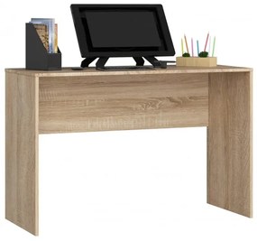 AKO-B17 modern íróasztal, sonoma tölgy