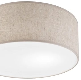 Mennyezeti lámpatest SIRJA 1xE27/15W/230V Ø 35 cm, bézs