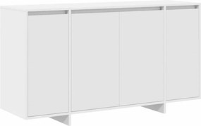 vidaXL Széf Fehér 135 x 41 x 75 cm Faanyag