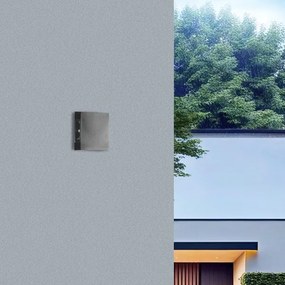 Brilagi - QUADRAY LED/4W/230V kültéri fali lámpatest, antracit, IP65