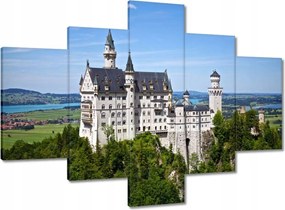 Festmények 100x70 Neuschwanstein kastély