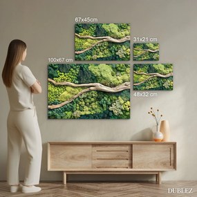 DUBLEZ | Moha kép utánzata - Ág az erdőben