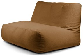 Barna buklé babzsákfotel Sofa Tube – SLOWDOWN
