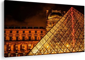 A párizsi Louvre képe (90x60 cm)