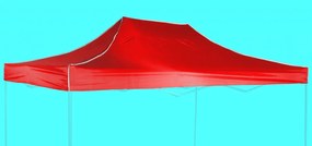Tetőponyva 3x4,5m, Piros