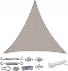 Kerti Napvitorla Napellenző Napellenző 360 x 360 X 360 Cappucino