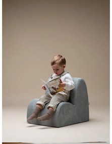 Mentazöld kordbársony gyerek fotel Cloud – Wigiwama