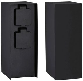 Paulmann 94657 - Kültéri csatlakozós oszlop RIO 2Z SCHUKO 230V IP44