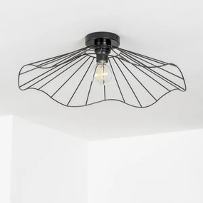 Brilagi - CERIA WIRE LED felületre szerelhető csillár 1xE27/40W/230V, átmérő 60 cm, fekete