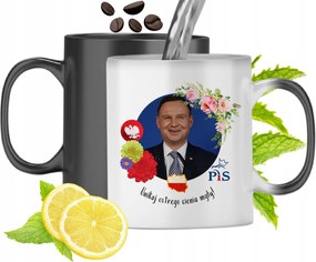 Duda András Színváltó Mágikus Bögre fényképes nyomtatással