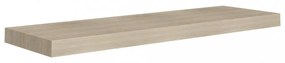 4 db tölgyszínű MDF fali polc 80 x 23,5 x 3,8 cm