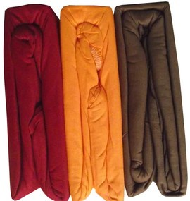 Letisa Pamut Gumis Lepedő 200x220 cm Barna