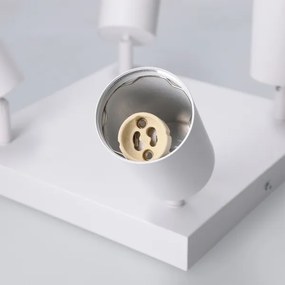 Brilagi - Spotlámpa SELE SQUARE 4xGU10/30W/230V fehér