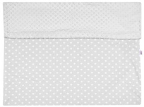 Gyermek pléd Minky New Baby szürke 80x102 cm