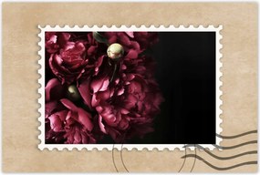 Poszterek 90x60 GyönyörƱ lila bazsarózsa