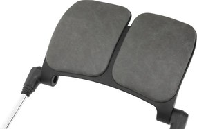 Irodai forgószék, sötétszürke/fekete, teherbírás 150 kg, VILMER